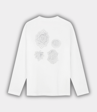 Olaf OLAF DOILY LS TEE OPTICAL WHITE
