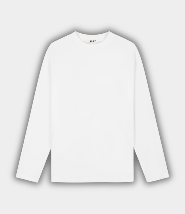 Olaf Olaf OLAF DOILY LS TEE OPTICAL WHITE M270102-OPTICAL WHITE