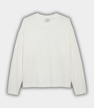Catwalk Junkie Long sleeve tee off white