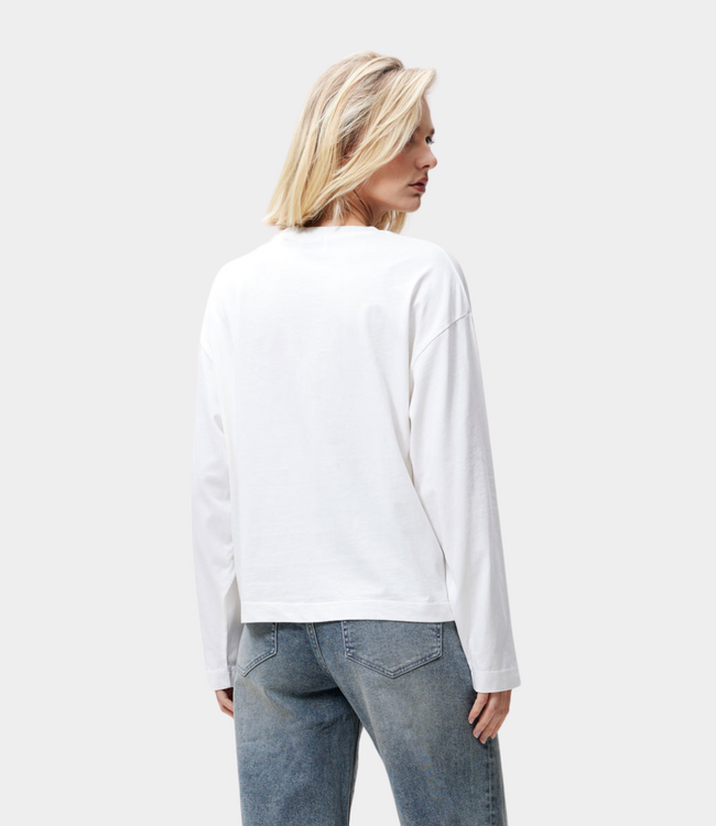 Catwalk Junkie Long sleeve tee off white