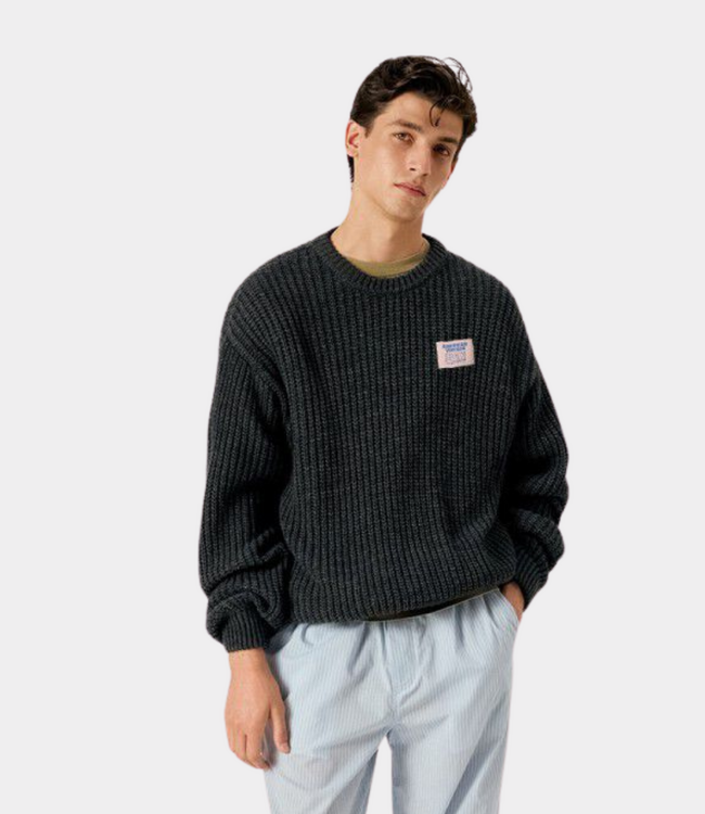 American Vintage Cyrow sweat anthracite chine