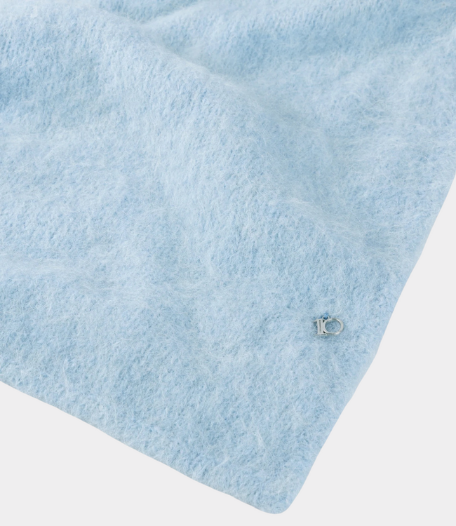 10Days hairy knit bandana angel blue