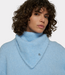 10Days hairy knit bandana angel blue