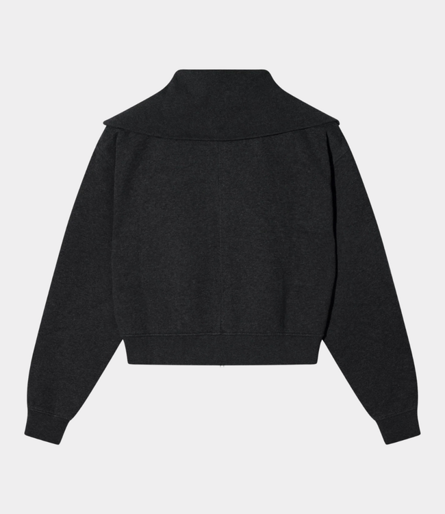 10Days zip cardigan fleece antra melee