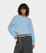 10Days hairy knit sweater angel blue