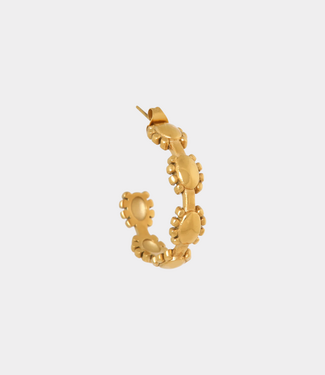 Label Kiki Golden romance hoop gold