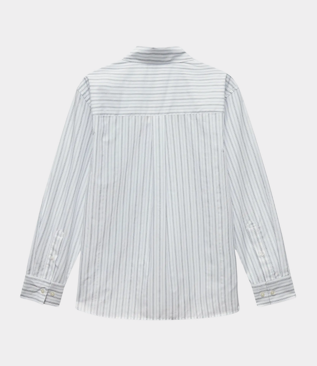 Samsoe Samsoe salova pocket shirt dusty blue st.￼