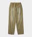 Foret clay washed canvas pants fatigue green