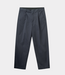 Foret writer relaxed fit pleated pants navy