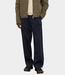 Foret writer relaxed fit pleated pants navy