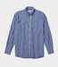 Foret scout poplin relaxed fit shirt blue