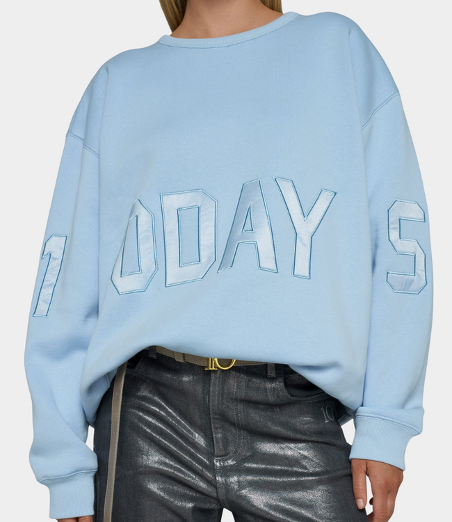 10Days statement sweater angel blue