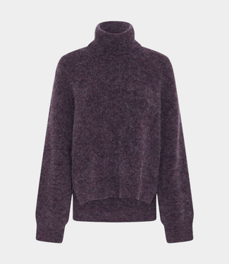 Gestuz Gzalpha rollneck knit Juniper Mélange