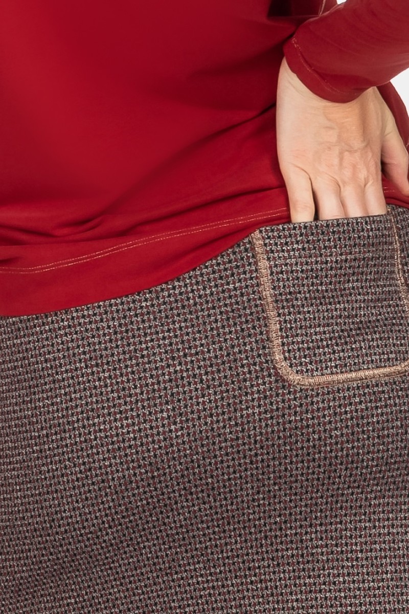 icke, BERLIN - Reversible Skirt Crowned Crane