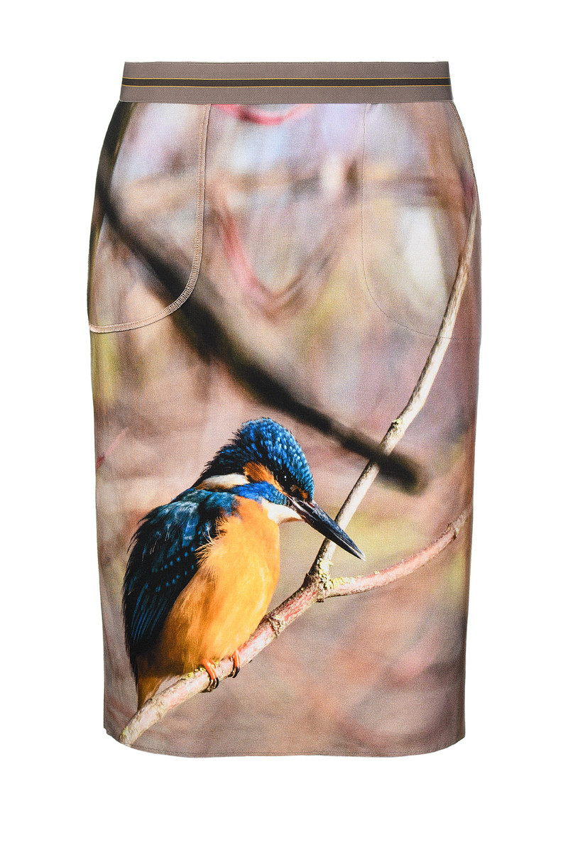 icke, BERLIN - Reversible Skirt Kingfisher