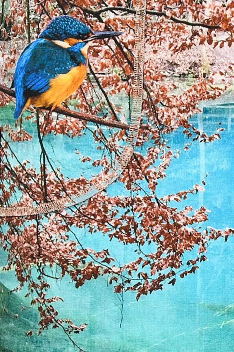 icke, BERLIN - Reversible Skirt Kingfisher