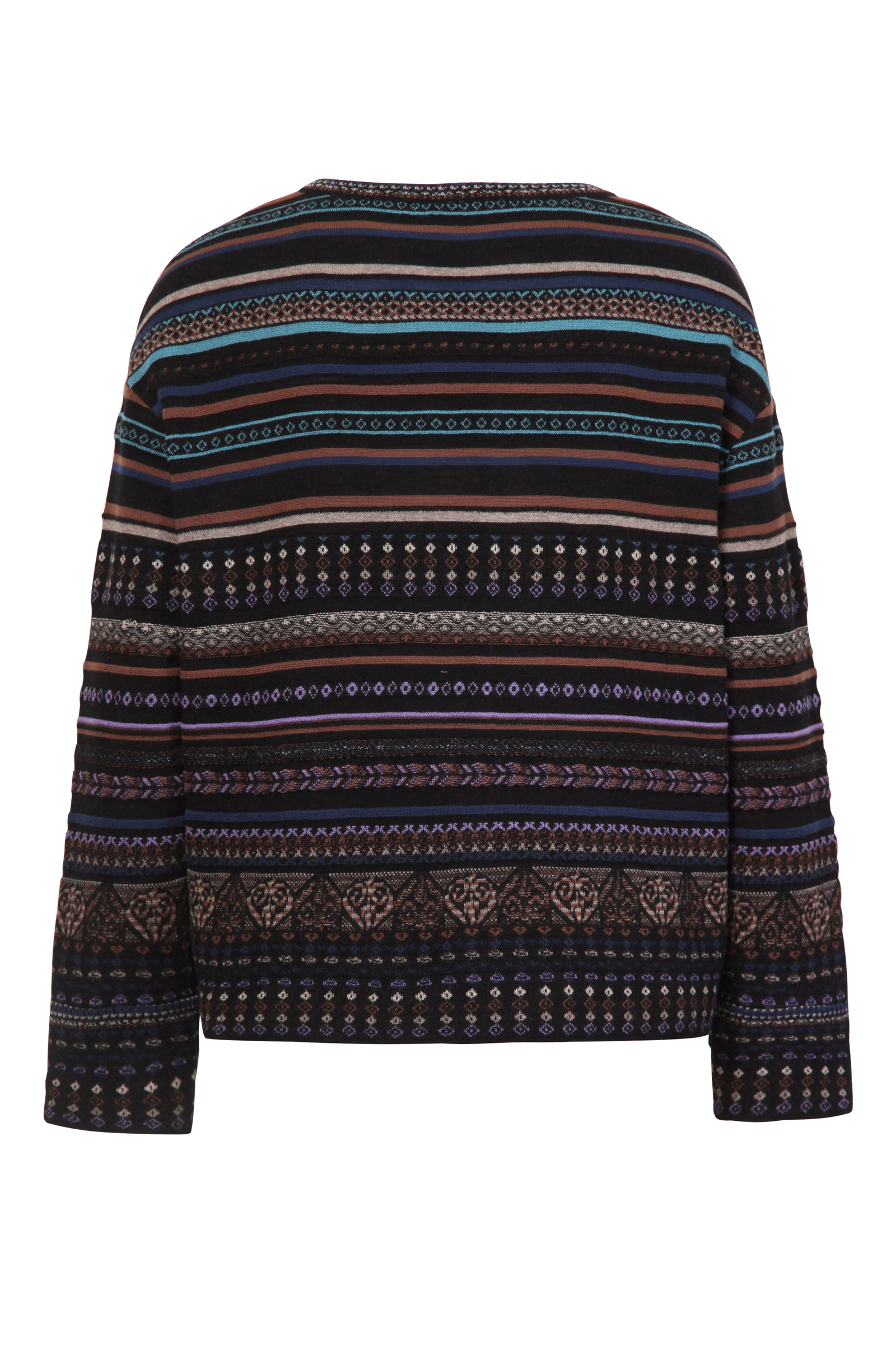 IVKO  Woman IVKO  - Cardigan Geometric Pattern Black