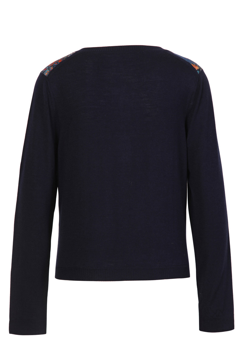 IVKO - Printed Cardigan Trencar Pattern Marine