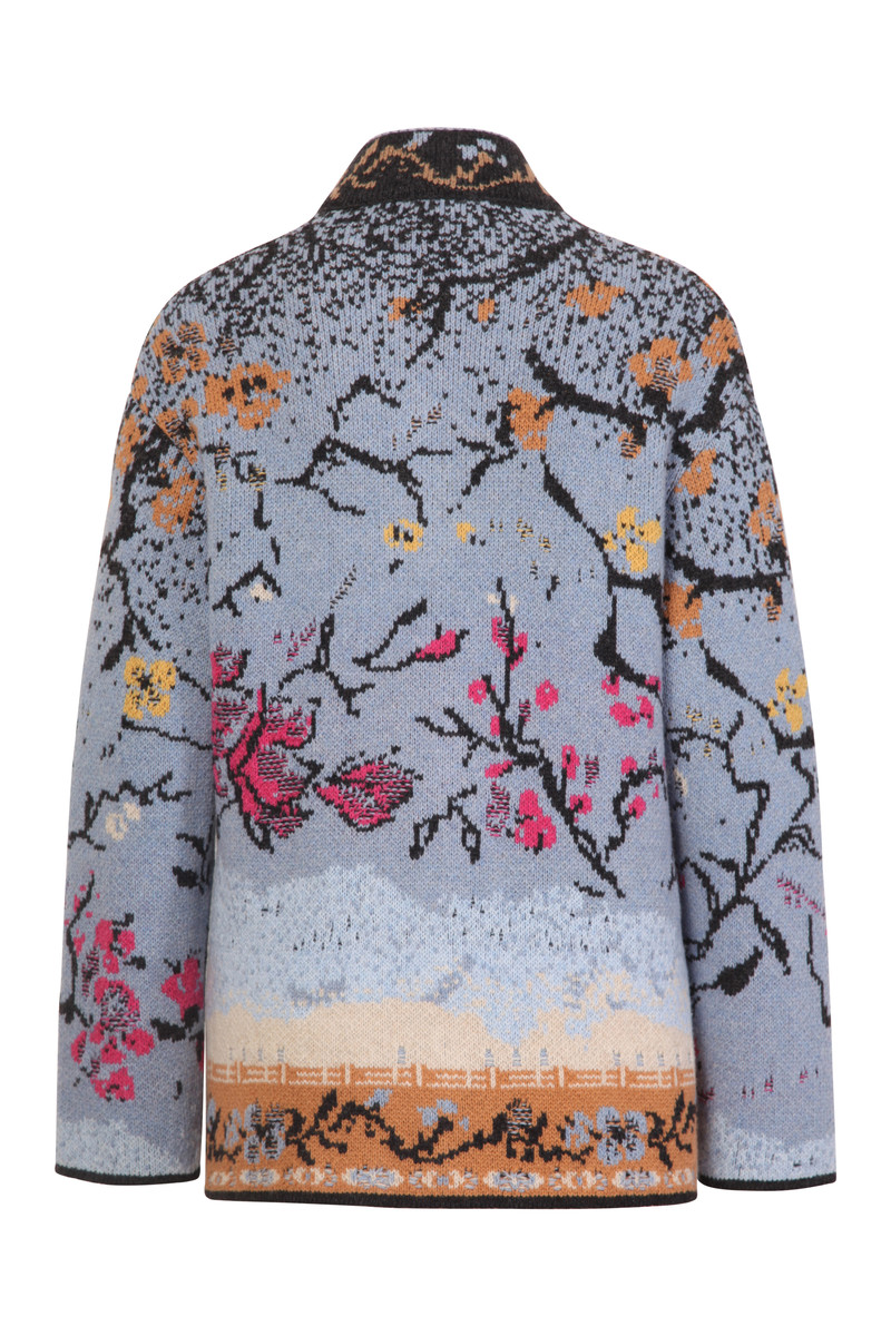IVKO - Jacket Cherry Blossom Pattern Sky