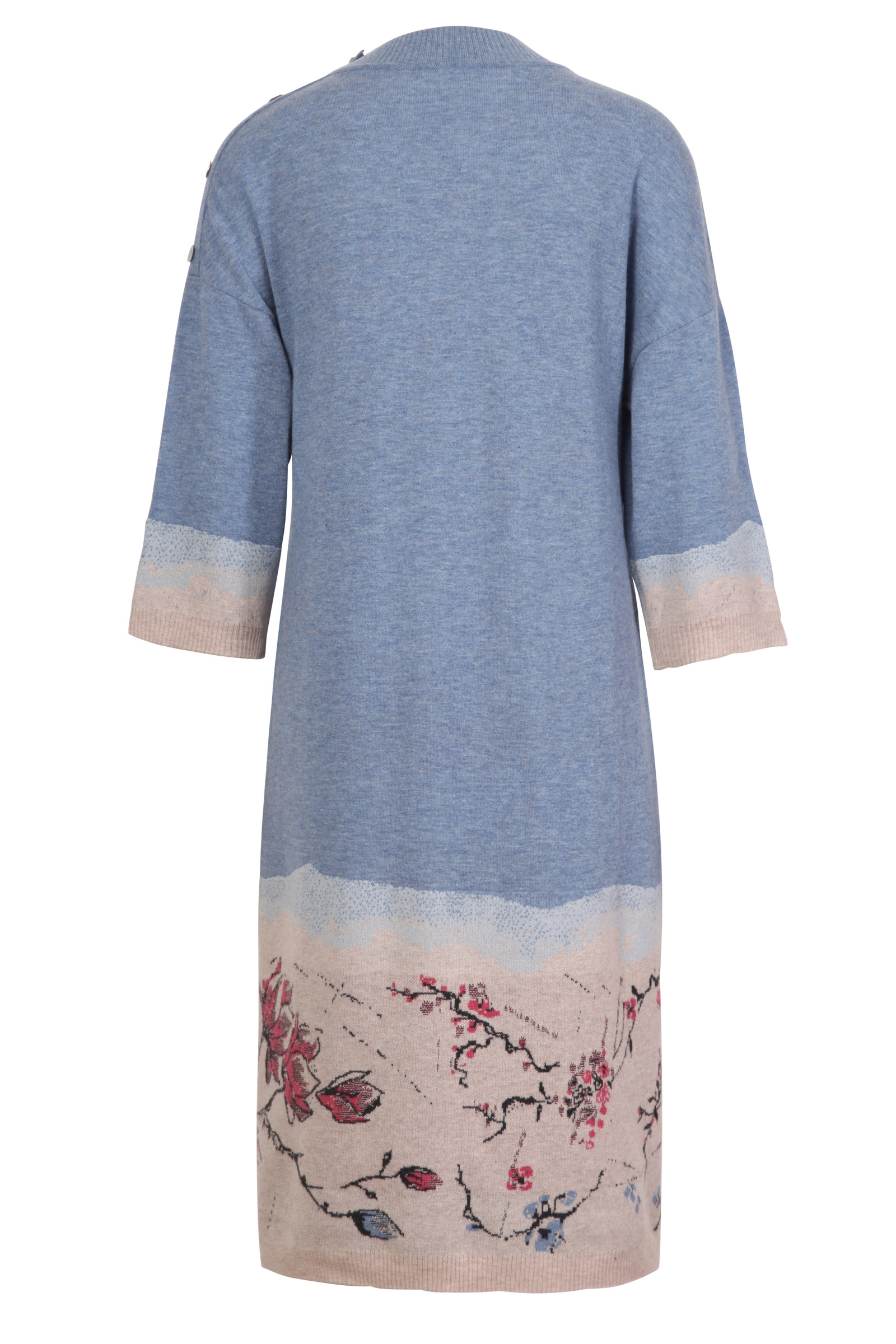 IVKO  Woman IVKO Outlet - Dress Cherry Blossom Pattern Sky