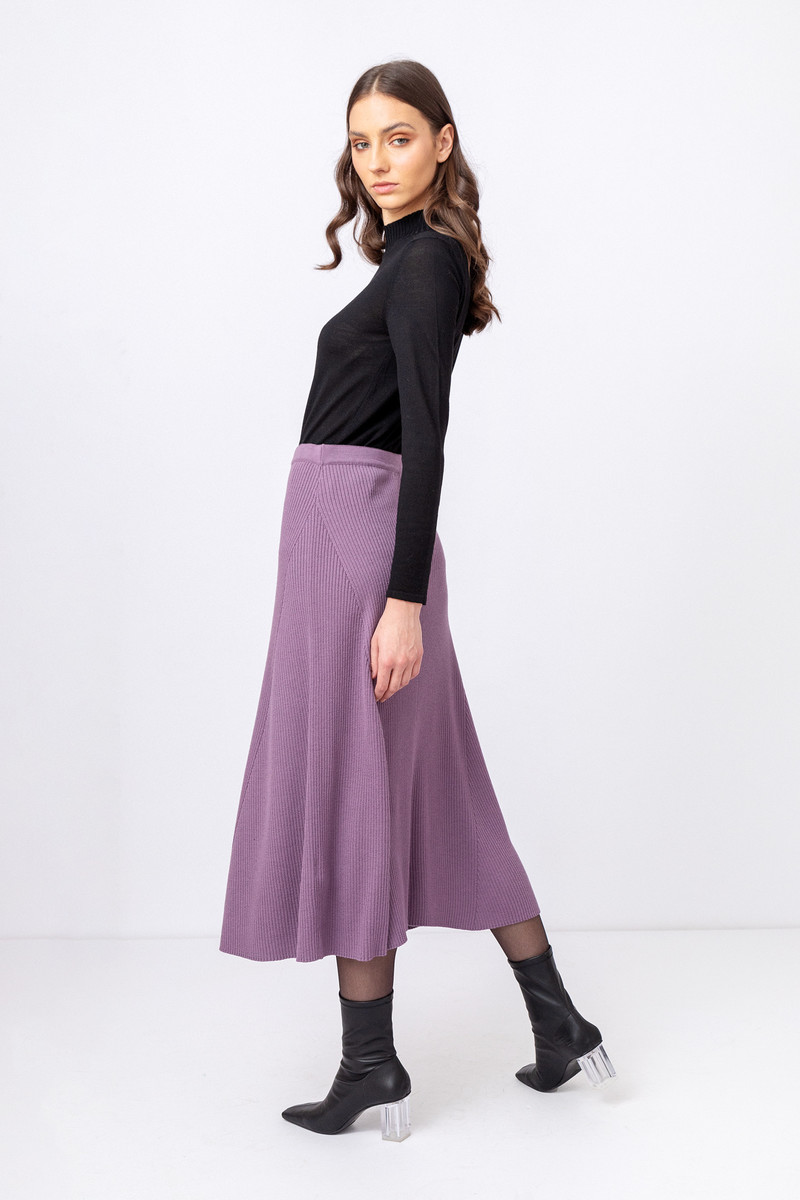 IVKO - Solid Skirt Pastel Violet