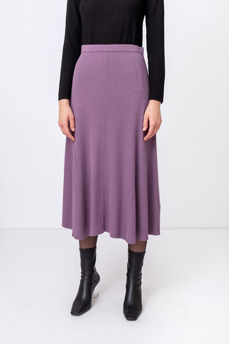 IVKO - Solid Skirt Pastel Violet