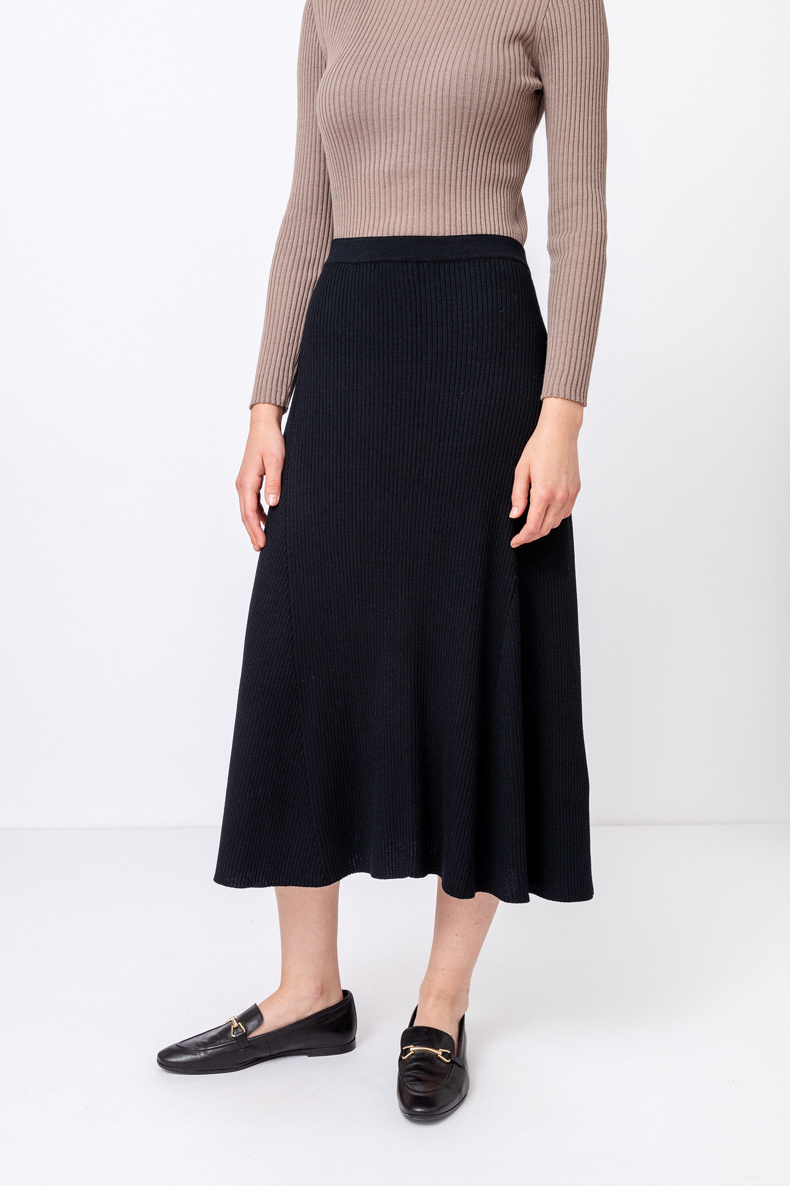 IVKO  Woman IVKO Outlet - Solid Skirt Black