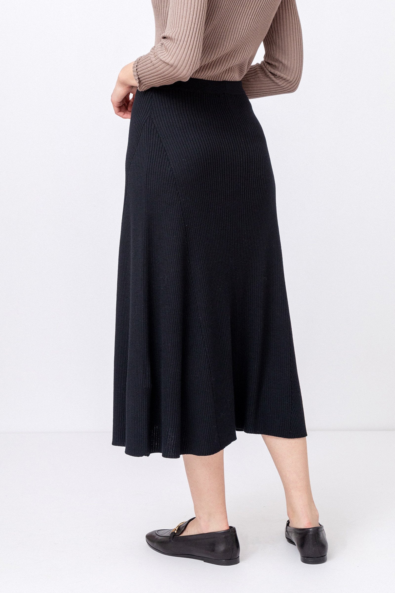 IVKO  Woman IVKO Outlet - Solid Skirt Black