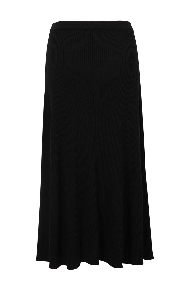 IVKO Outlet - Solid Skirt Black