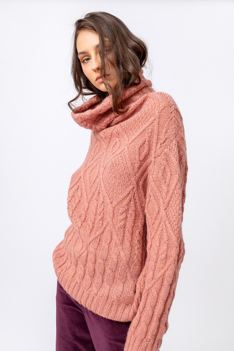 IVKO - Structure Roll-Neck Pullover Powder