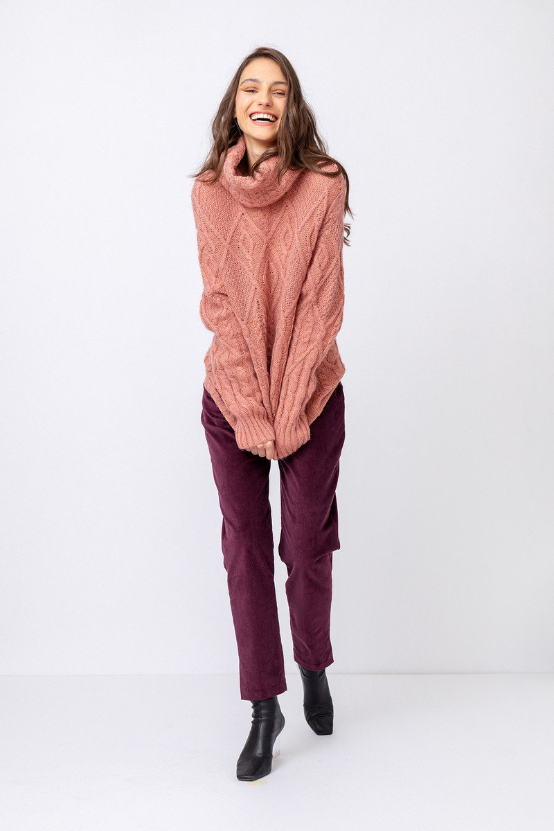 IVKO - Structure Roll-Neck Pullover Powder