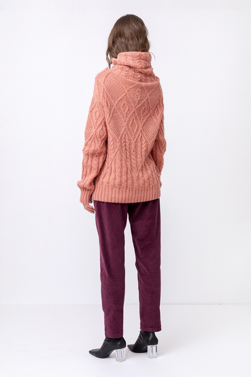 IVKO Outlet - Structure Roll-Neck Pullover Powder