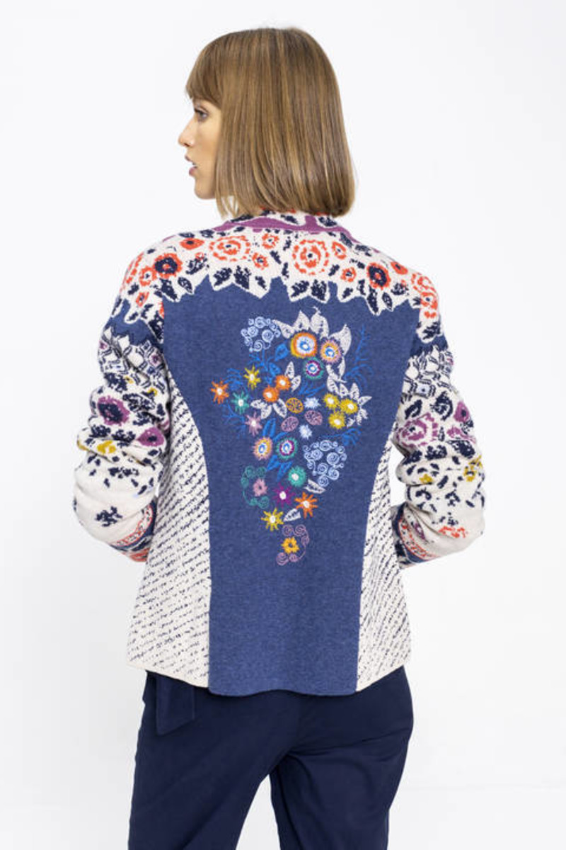 IVKO Outlet - Embroidered Back Jacket Off-White