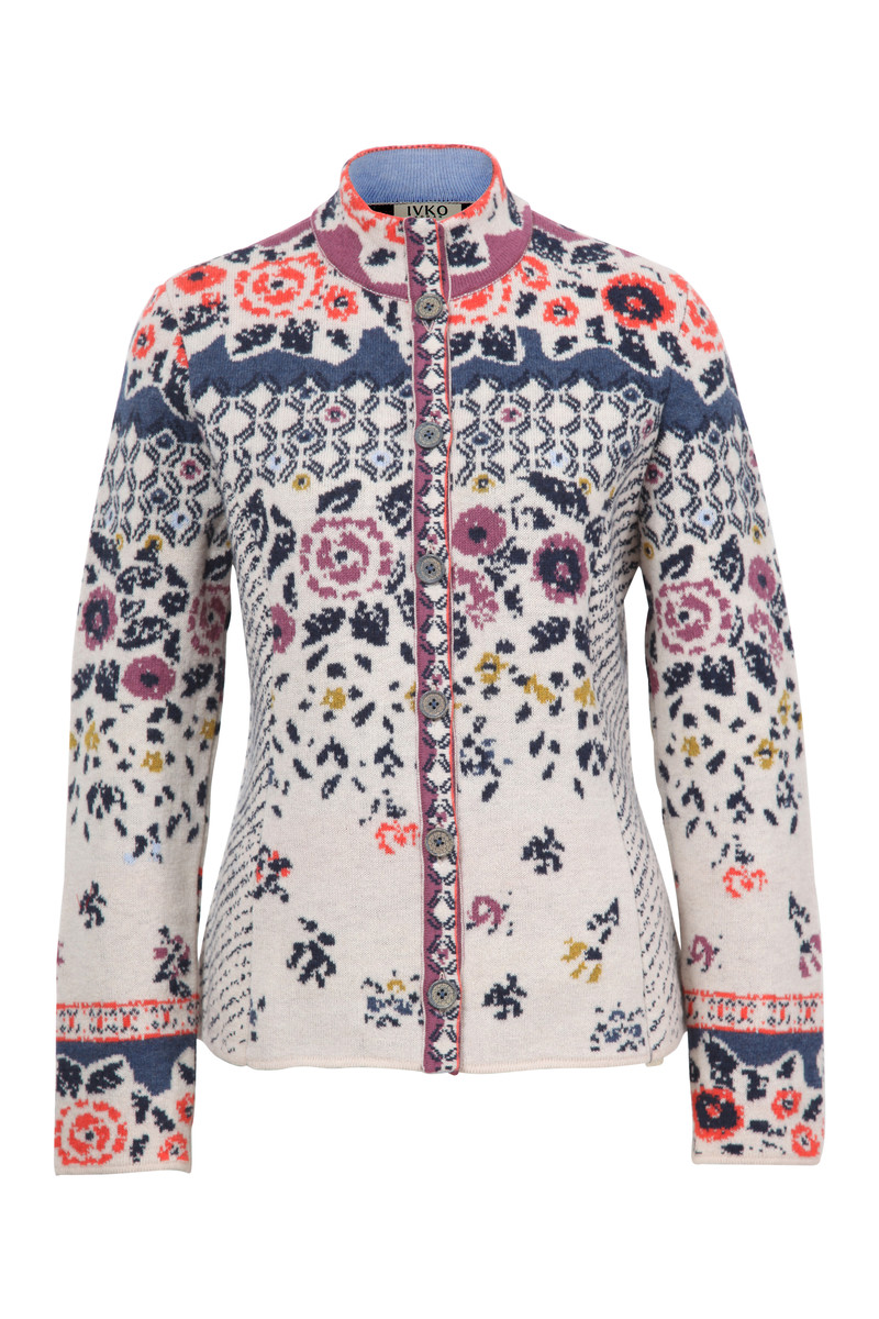 IVKO Outlet - Embroidered Back Jacket Off-White