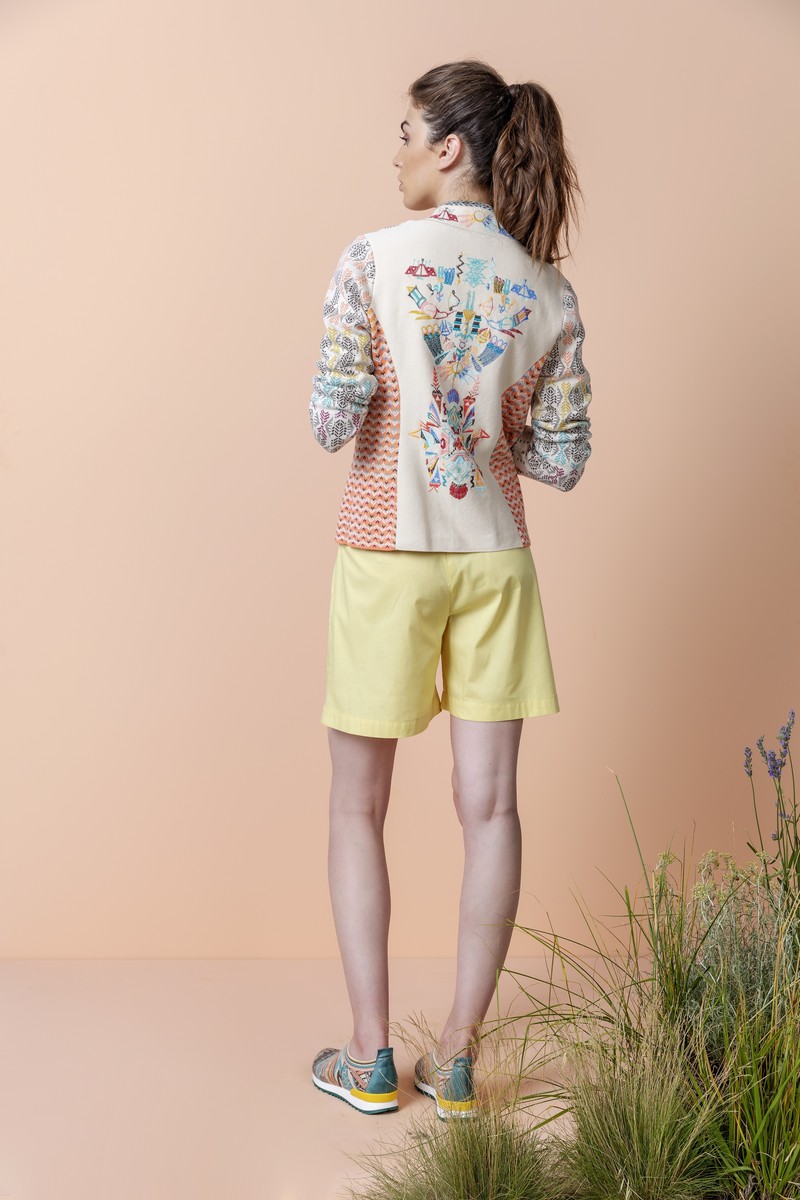 IVKO Outlet - Embroidered Jacket Off-White