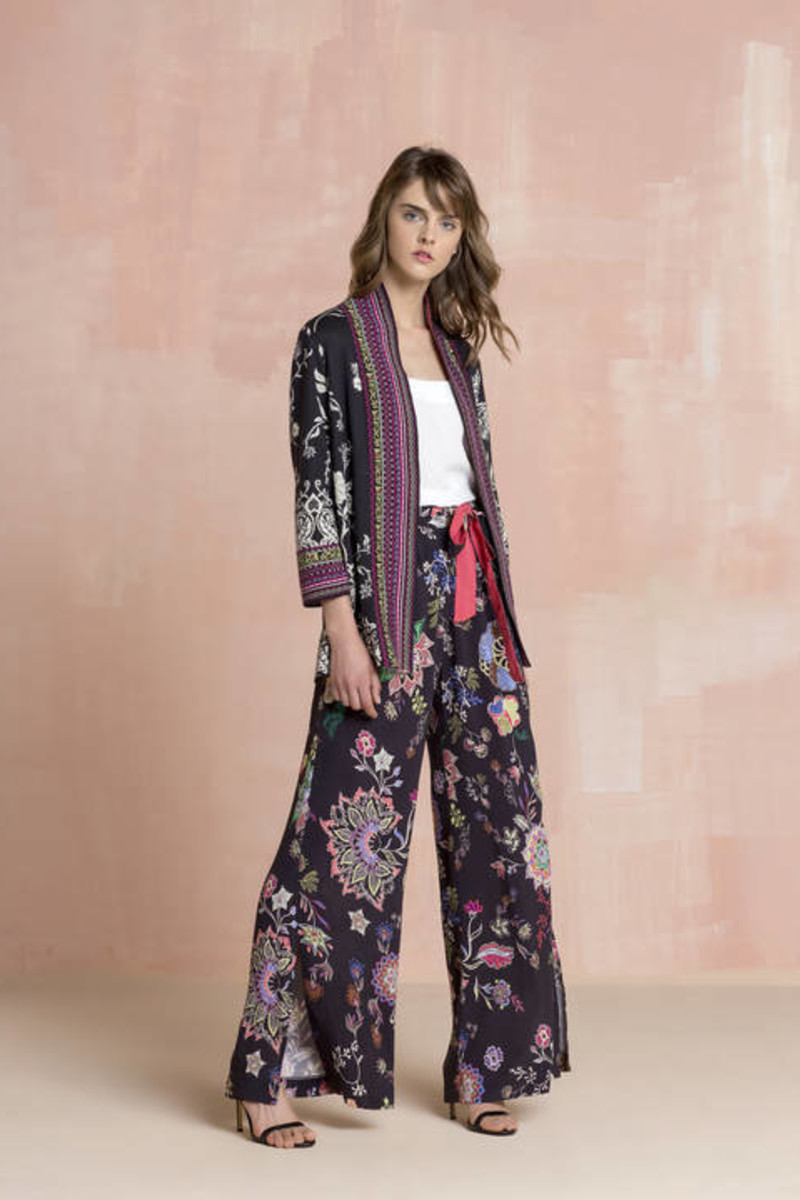 IVKO Woman - Jacquard Cardigan Long Black