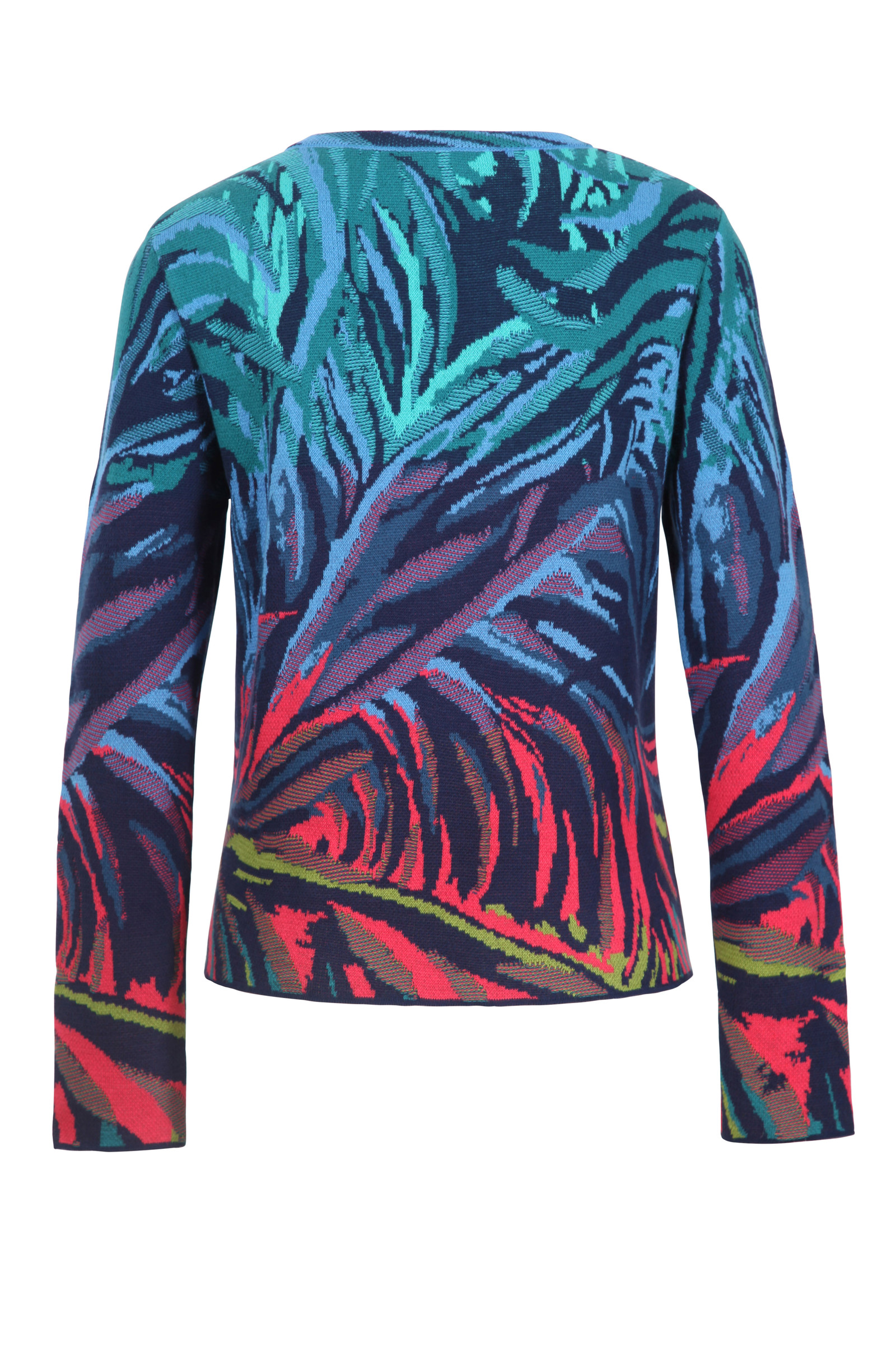 IVKO  Woman IVKO Outlet - Jacquard Cardigan Tropical Marine