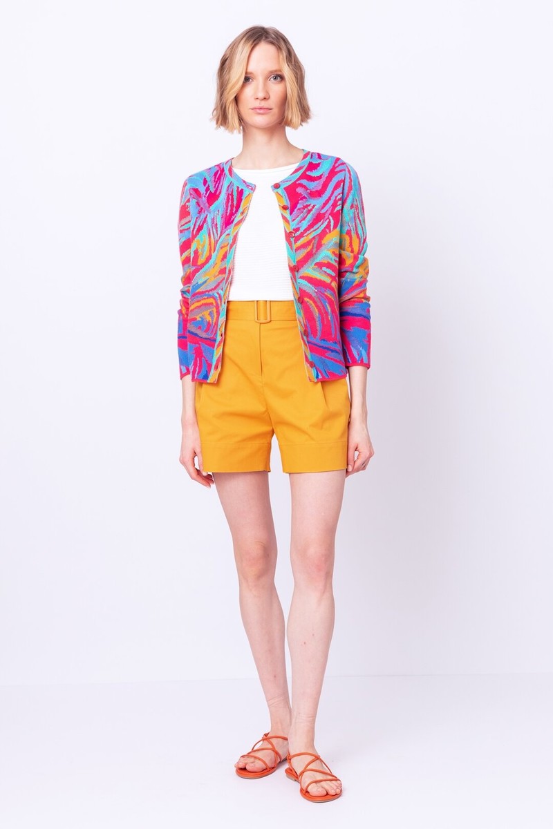 IVKO Outlet - Jacquard Cardigan Tropical Pink