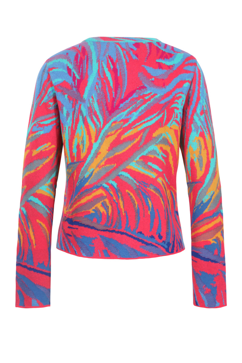 IVKO Outlet - Jacquard Cardigan Tropical Pink