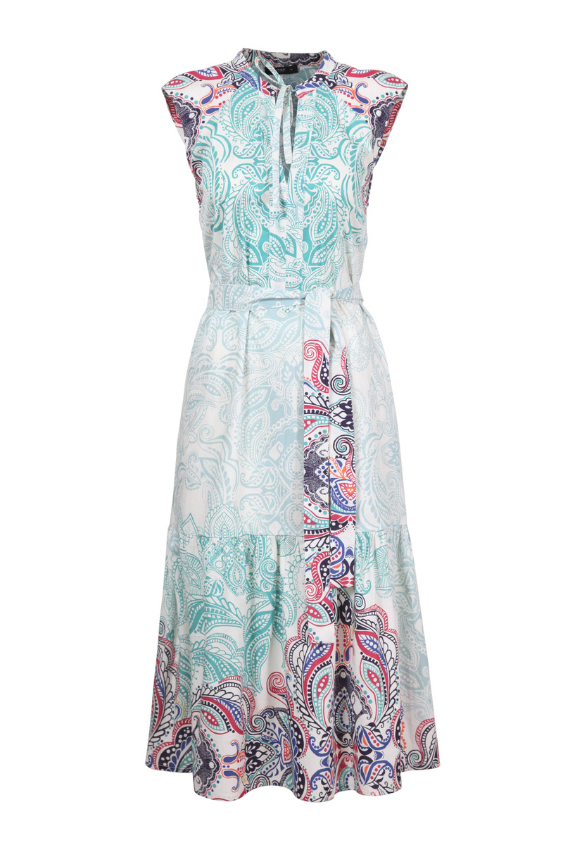 IVKO Outlet - Dress Paisley Print Blue