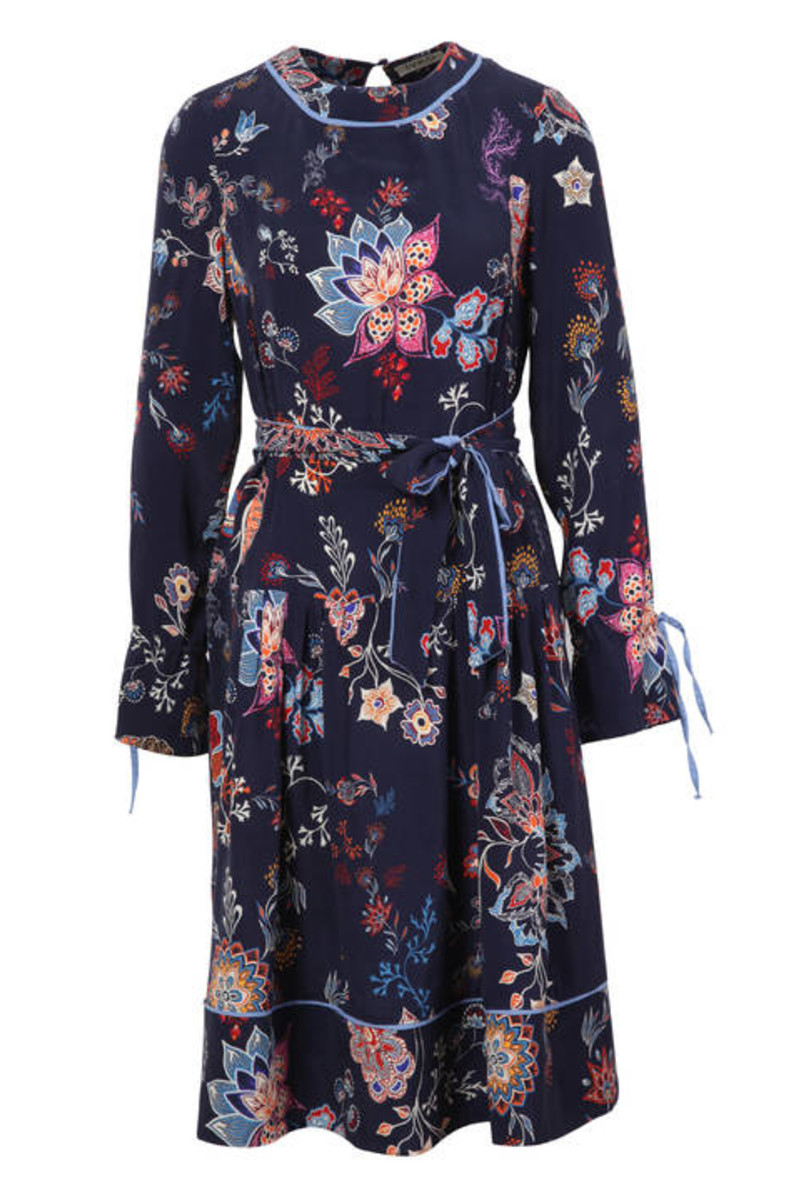 IVKO Outlet - Floral Dress Marine