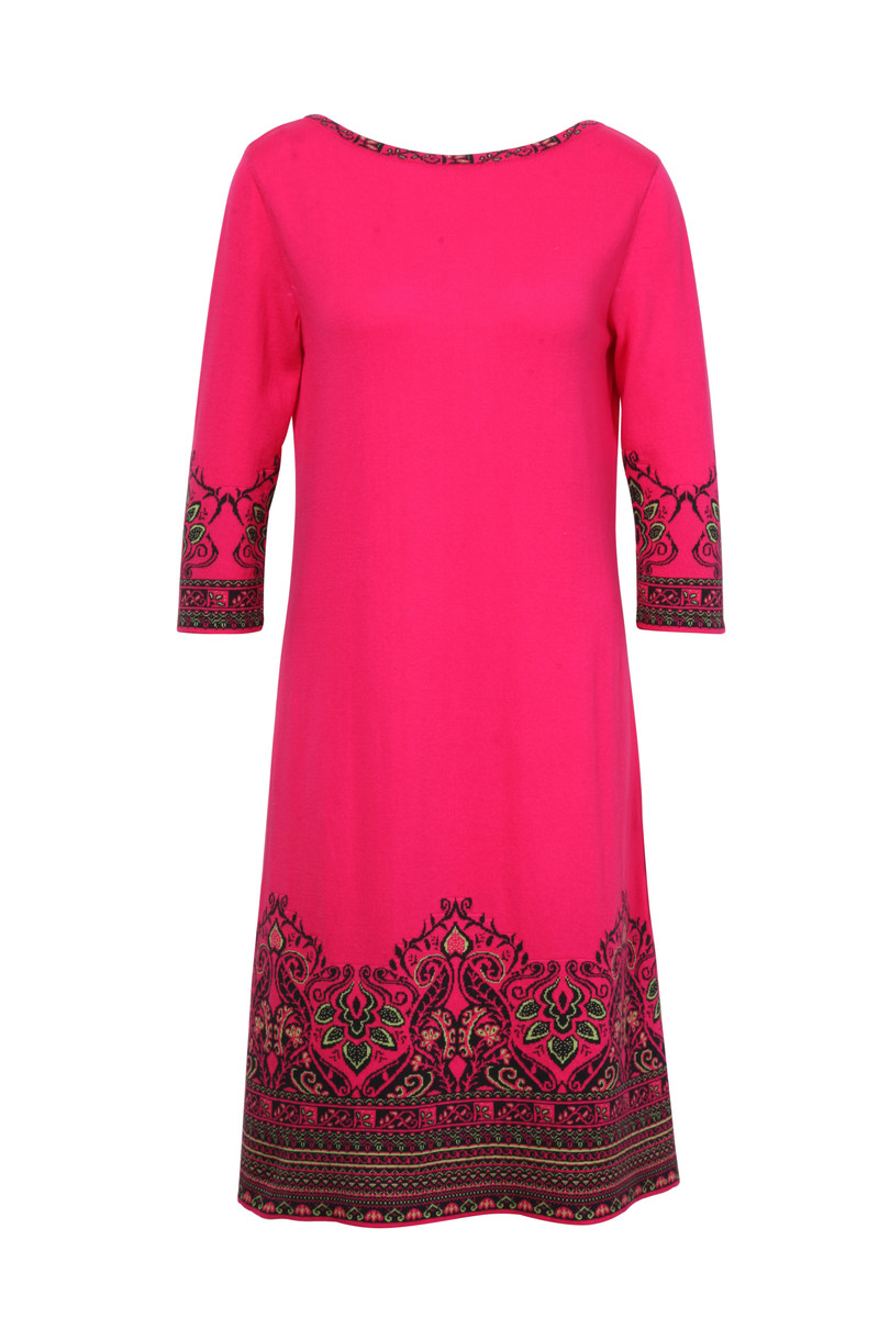 IVKO Outlet - Intarsia Dress Pink