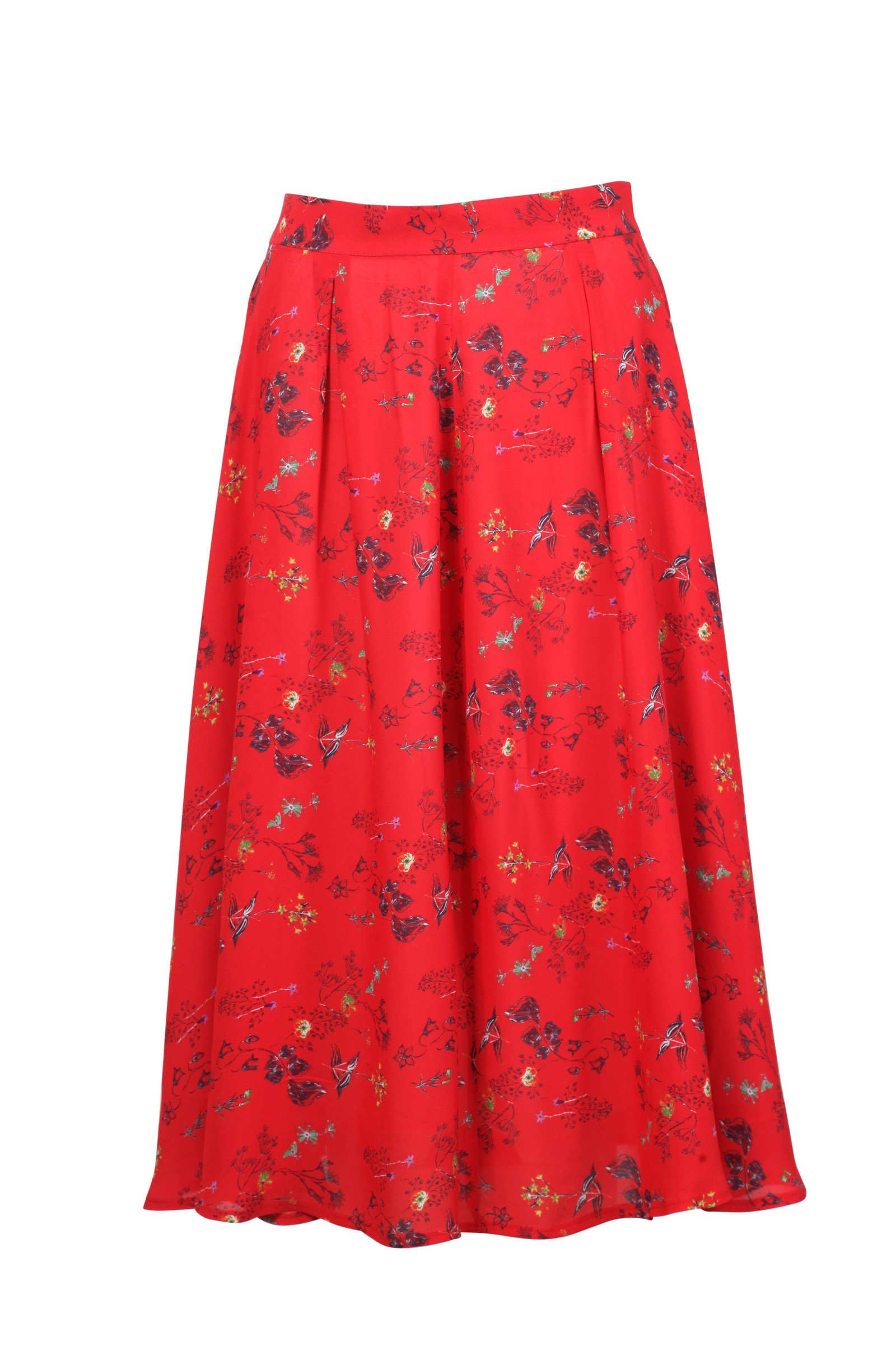 IVKO  Woman IVKO Outlet - Floral Skirt Red