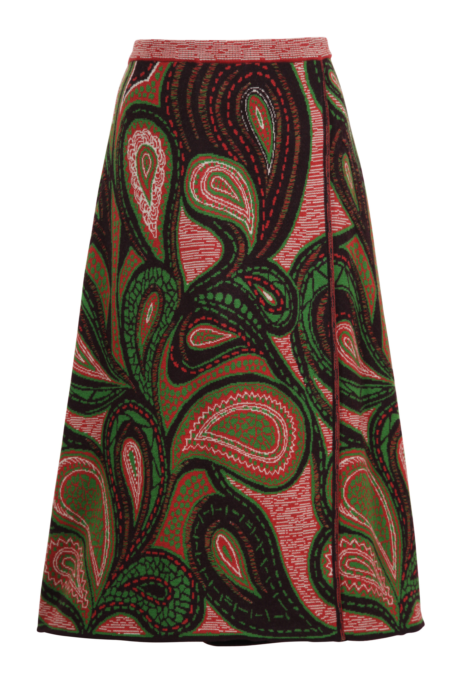 IVKO  Woman IVKO Outlet - Skirt Geometric Pattern Russet