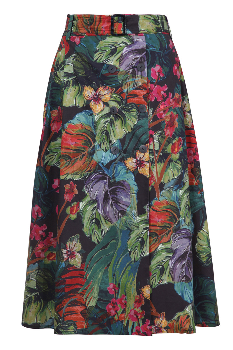 IVKO Outlet - Wrap Skirt with Pleats Amazonas