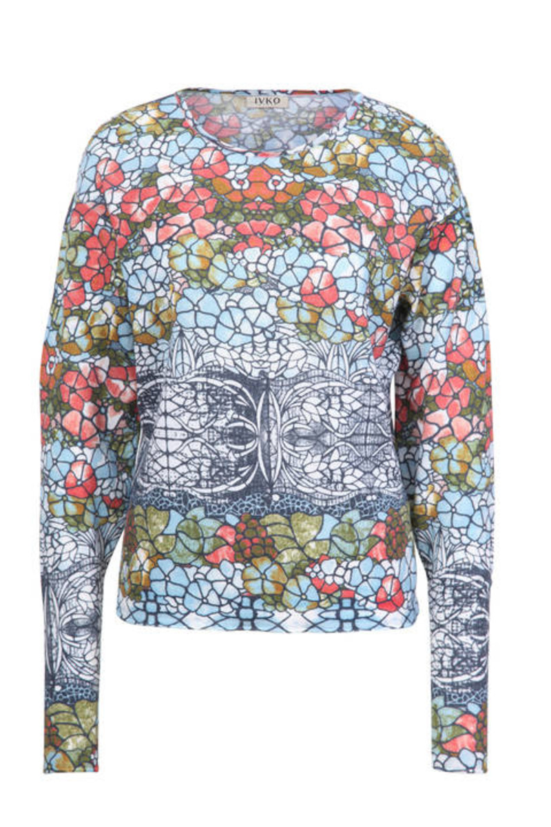 IVKO Outlet - Printed Pullover White
