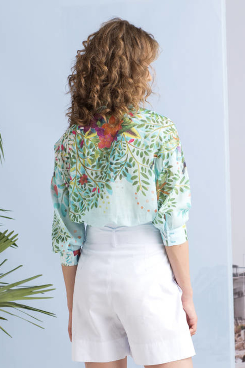 IVKO Outlet - Tropic Forest Shirt White