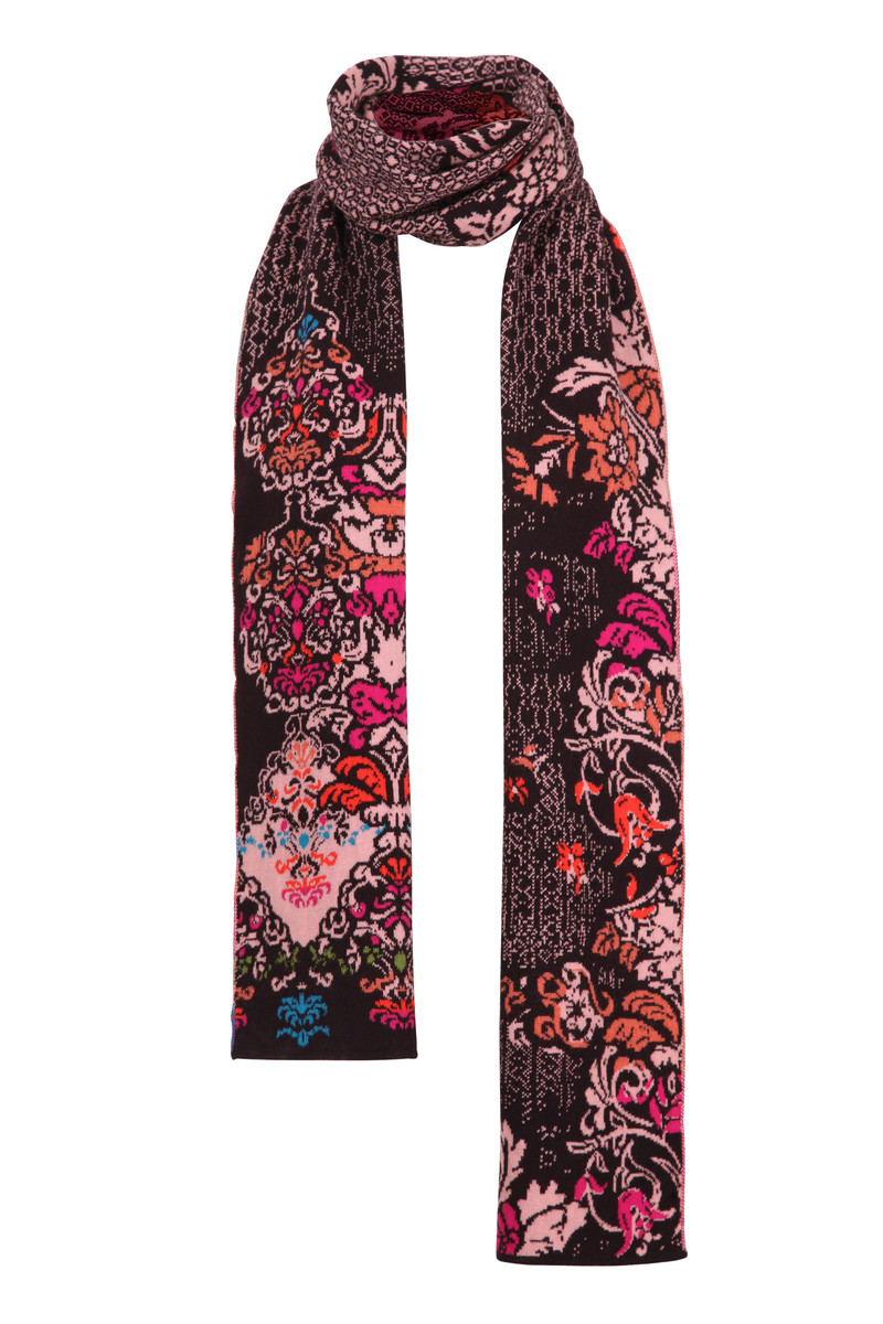 IVKO Outlet - Scarf Floral Pattern Russet