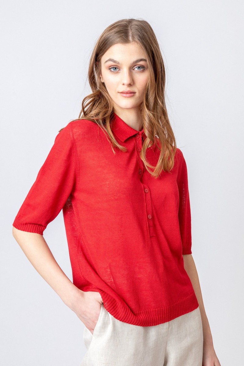 IVKO - Solid Pullover Red