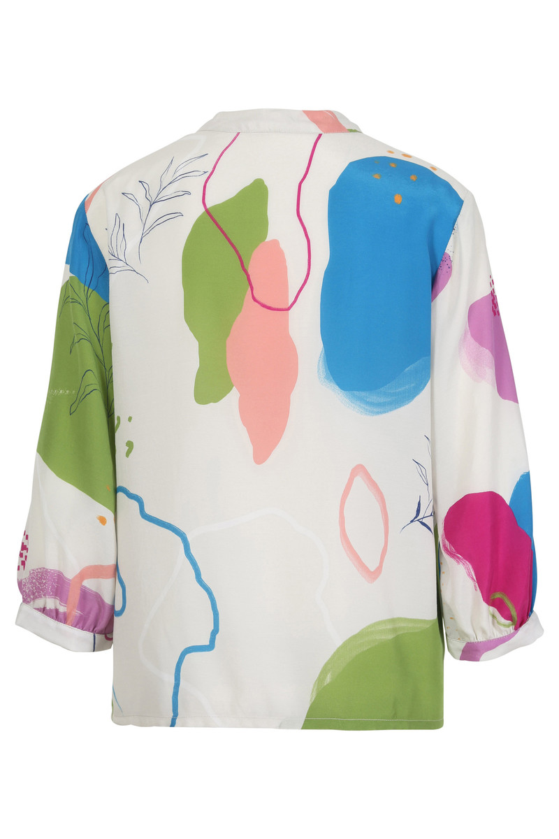 IVKO Outlet - Blouse Graphics Motif Off-White